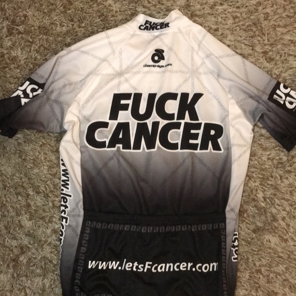 Champ-sys.com Fuck Cancer cycling shirt - Picture 5 of 5